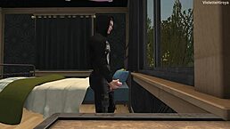 my neighbor and his bimbo stepmom at the pool masturbating