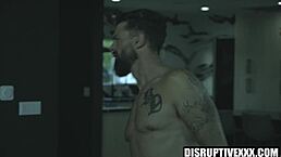 Creepy guy picks up homeless man street blowjob sex tattoo hardcore big cock taboo anal cock assfucking