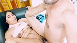 hanif and adori in hot passionate amateur sex session