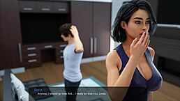 First Touch Of Stepmom's Huge Tits