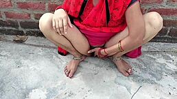 Village Bhabhi In Public Outdoor Moment