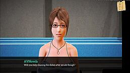 Teen Blonde Fucked In New Family Hentai