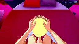 erina nakiri and ikumi mito in a heated moment - food wars shokugeki no soma pov hentai