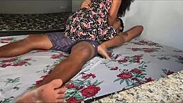 Hard sex with step-mom right after she wakes up?