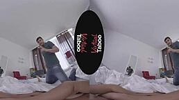 In virtual taboo, the anal slut gets her shaved pussy fucked.