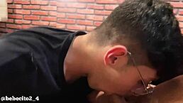 ryan ross and mike bebecito sucking cocks after work in muscular twink blowjob session