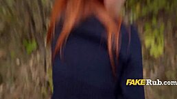 Russian redhead from app says, 'Why talk? Let's fuck now.'