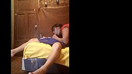 Blessed hot stepmother gives good blowjob