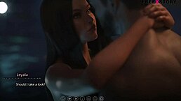 Atlas Fucks Leyala In The Pool, Then On The Floor