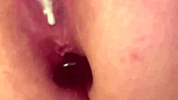 bbw milf masturbates with toy to orgasm