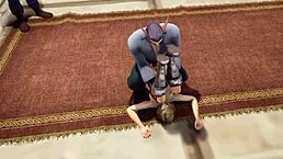 warcraft parody features sex in throne room