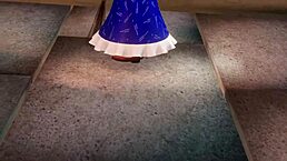 early sanae giving an epic titjob in 3d hentai! 🔥💦