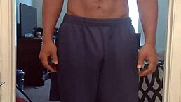 Workout with uncle and not son father-in-law in stockings and brown eyes