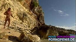 tera patrick, the seductive babe, gets fucked doggystyle on the beach with deepthroat