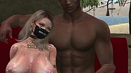 Kajod Fucks Bitch Maya With Monster Cock In Public Cinema Contrast