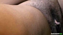 My hot ebony neighbor craves doggy style outdoors. She loves my cock deep inside.