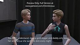 Wild threesome with my girlfriend and her hot stepmom