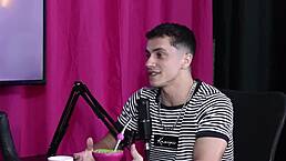 he considers himself active bi but no ass. store trip with sheer red