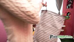 Two nerdy stepsiblings get distracted from studying with taboo fantasies and sex.