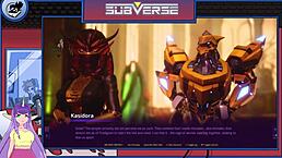 in studiofows subverse part 13, sexy anime girls with big tits get wild