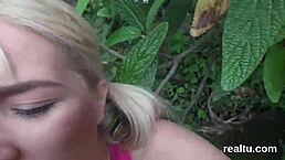 i love how this beautiful czech teenie got teased at the mall and banged pov!