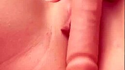 Watch me ride this big dildo and cream