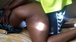 BBW amateur bent over for big black cock fucking.