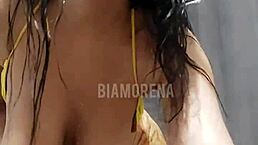 穿环大阴唇黑妹肛玩具挑逗