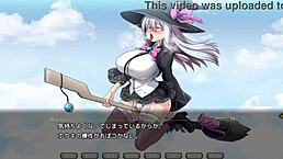 a witch of eclips lizu sex scene in hentai rpg game
