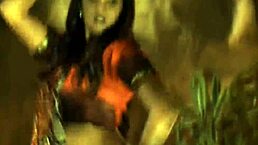 Brunette Exotic Asian Bolly Babe Shows Off Sultry Moves