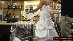 Blondie Pawns Dress, Banged Hard at Pawnshop!