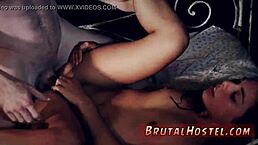 Mistress Fists Latex-Clad Latina Teen Gina Valentina in Extreme Bondage