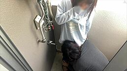 amateurs japanese asian balcony excitement