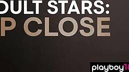 Petite Scarlett Sage strips in abandoned bar