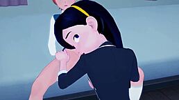 紫罗兰·帕尔在狂野3D变态三人行，想看吗？