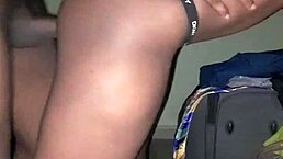 girlfriend bent over for deep doggystyle fucking?