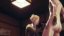 i love annie leonhart's handjob and blowjob in shingeki no kyojin hentai