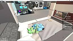 哇！Roblox兽人基佬狂野口交趴！