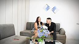 Psychological therapy spirals into wild action with amateur big pussy play.