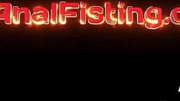 I watch unusual lesbian bombshells spreading and fist fucking anals.