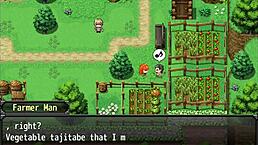 i'm this red haired girl saving the boy from bandits in rebecca and the sword of nasty curses part 1