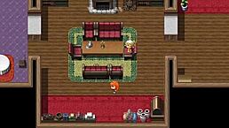 i'm this red haired girl saving the boy from bandits in rebecca and the sword of nasty curses part 1