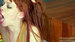 Rough Anal Hatefuck with Big White Cock on First Time Hippie