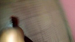 Ebony babe licks pussy roughly in reality scene