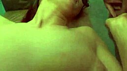 Is this POV two on one fucking the mature brunette in stockings?