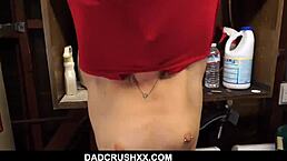 Daddy, Fuck Me in the Laundry and Kitchen!