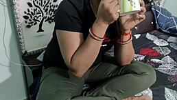 Real desi jija-sali hardcore romantic sex video with hindi talking