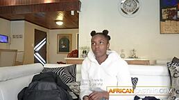 Hot Black Baddie Fun with First BWC in Interracial Casting