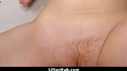 ava davis punished in backroom shop