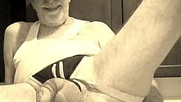 Thomas Odea shows off his big cock